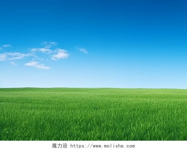 蓝天草原天空蓝色天空背景自然风景壁纸清新电脑壁纸美丽的大自然
